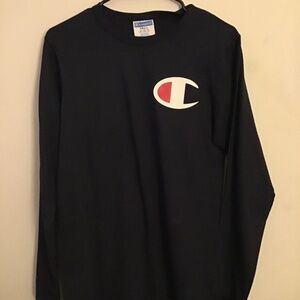 Champion Mens Long Sleeve Tee